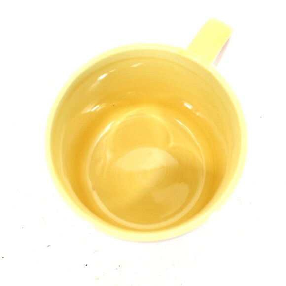 Anthropologie “A” Mug Lottie Monogram Letter A Coffee Tea Mug Orange Multicolor - Picture 5 of 6